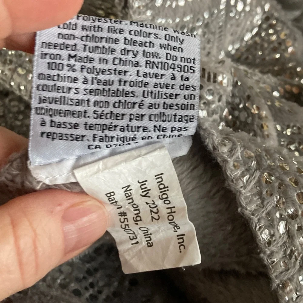 Cloud Castle gray silver unicorn hooded bath towel